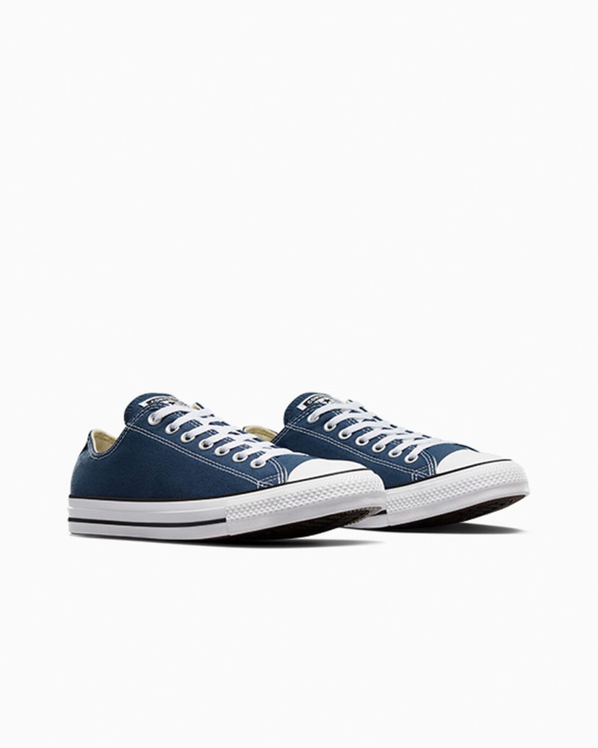 Men's Converse Chuck Taylor All Star Classic Low Top Shoes Navy | AU C5934U